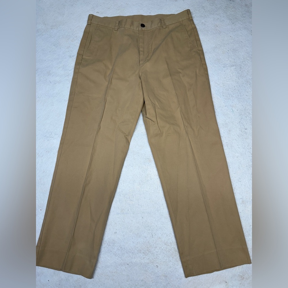 Brooks Brothers Men’s 346 Tan Chinos 36x30‎ Pleated
